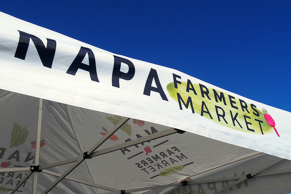Napa Farmers Market Tent
